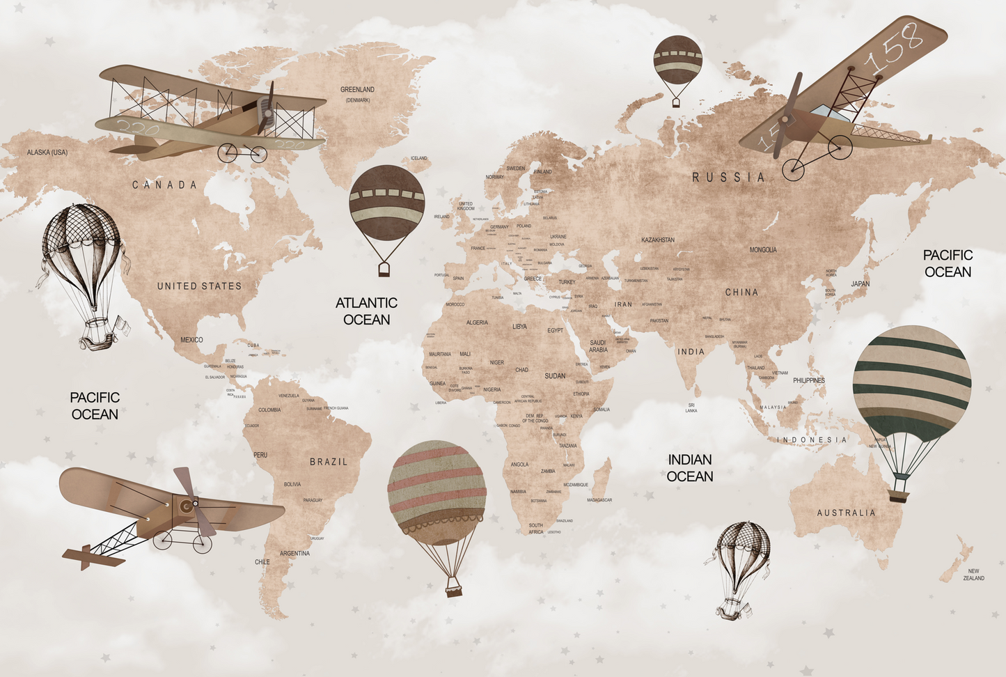 Aviator World Map 2