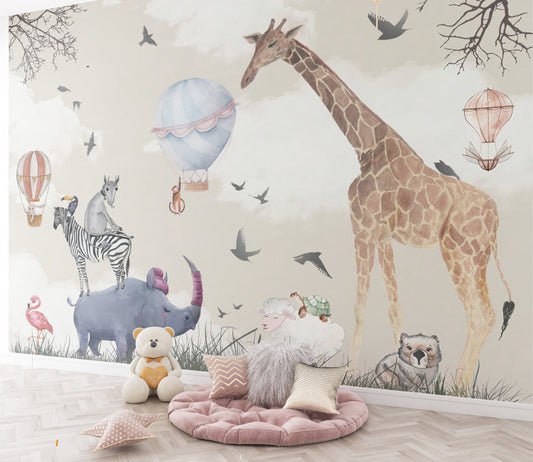 Jungle theme 5 - Wallab WallpapersKids