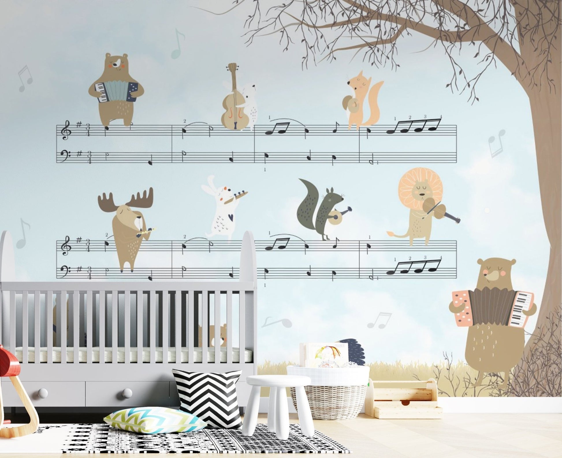 Musical Animals - Wallab WallpapersKids